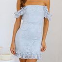 Hello Molly lace off the shoulder hoco dress Photo 0