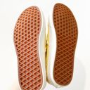 Vans  Classic Canvas Slip-on Sneakers Yellow Checkerboard Women’s Size 7 Spring Photo 3