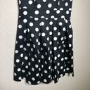 Marilyn Monroe  Black/White Polka Dot A Line Dress Photo 2