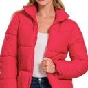 Puffer Lightweight Jacket in Red Size L Photo 0