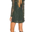 Tularosa  Dress Leeann Lace Long Sleeve in Forest Green XSmall Photo 2