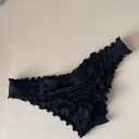 Shade & Shore  Black Ruched Cheeky Bikini Bottoms  Photo 4