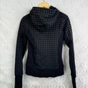 Lululemon  Scuba Hoodie II
Giant Houndstooth Dip Dye Deep Coal Black Size 6 Photo 8