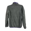 Patagonia  Womens Synchilla Snap T Fleece Pullover Grey Small Photo 24