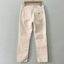 Guess NWT  Girly High Rise Straight Leg White Horse Jeans Photo 5