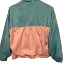 Reebok  vintage pink and blue windbreaker size medium Photo 2