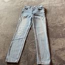 RE/DONE High Rise Ankle Crop Light Blue Jeans ( 25 ) Photo 0