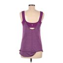 Lululemon  Activewear Tank Top With Built in Bra Scoop Neck Women's Purple Size 6 Photo 1