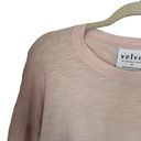 Anthropologie  Velvet by Graham & Spencer Women’s S Light Pink Bubble Sleeve Top Photo 5