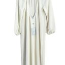 Hill House NWT  The Simone Maxi Dress in Coconut Milk (Offwhite) sZ M Photo 3