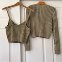 American Eagle  Green Tank and Cardigan Set XS/S Photo 5