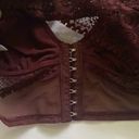 Aerie  padded lace double strap corset racerback bralette, size medium Photo 7