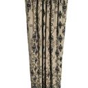 FLOWY Boho Paisley Soft Stretchy Spaghetti Strap Dress Large Black Brown Pink Photo 2