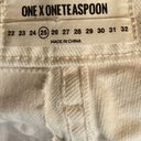 One Teaspoon  Awesome Baggies Destroyed White Photo 4