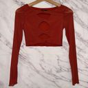 White Fox Boutique Real Things Long Sleeve Crop Top Photo 0