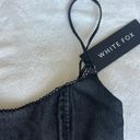 White Fox Boutique White Fox Denim Bustier Top Photo 1