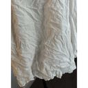 Gloria Vanderbilt  Medium White Stretch Neck Embroidered Lace Crochet Blouse Top Photo 1