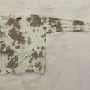 Monrow Tie Die Sweat Set Brown Photo 1