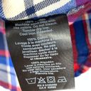 KAVU  Shirt Women's Sz S Plaid Button Down Georgia Flannel Long Sleeve Multicolor Photo 6