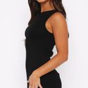 White Fox Boutique Black Mini Dress Photo 2