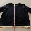 Dress Barn VINTAGE  | 80's Black + Gold Beaded Button Down Cardigan Sweater Sz M Photo 9