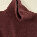 Sweaty Betty  BOUCLÉ FUNNEL NECK SWEATSHIRT IN BLACK CHERRY PURPLE Sz 6 Photo 7