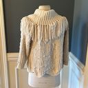 Love Riche Cozy Knit Chenille Cowl Neck Cream Womens Medium Photo 11