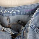 INC  Denim Womens Jean Shorts Size 6 Blue Bermuda Capri Pockets Regular Fit Photo 31