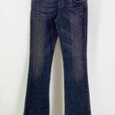 Paper Denim & Cloth  Blue Dark Wash Flare Leg Jeans Photo 0