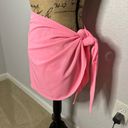 Good American  Sugar Pink size 5-8 2X-5X Leg Daze Sarong Barbie Pool Beach Resort Photo 2