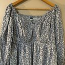 Old Navy Floral Puff Long Sleeve Sun Dress Size XL Photo 1