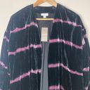 J.Jill NWT Pure  Velvet Tie-Dyed Duster/Kimono Photo 3