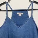 Mossimo Denim  Tank Top with Raw Hem Photo 1