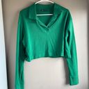 ZARA Long Sleeve Crop Top Photo 0