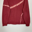 Sonoma  Red Tie Dye Crewneck Long Sleeves Sweatshirt Photo 7