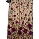 Sag Harbor  Vintage Y2K Size Large Rose Print Deadstock Faux Wrap Midi Skirt Photo 1