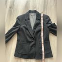 Vince  6 Wool Black Button Up Blazer Photo 2