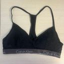 Calvin Klein Gray Triangle Bralette Photo 0