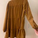 Dry Goods adorable brown dress from  size L Photo 2