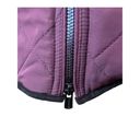 Magaschoni  Diamond Quilted Utility Maroon Full Zip Vest Sz M Photo 2