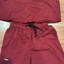 Burgundy Scrub Set Size XS Photo 2