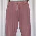 7 For All Mankind “Mauve” Dyed Drawstring Relaxed Jogger Sweatpants Medium 🆕 Photo 6