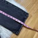 Levi’s Levis Ribcage Straight Jeans Womens 29x27 Charcoal Black Ankle Button Fly Photo 11