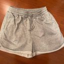 Zaful Grey Sweat Shorts High Waisted Photo 0