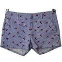 Bebop  Super Cute Striped Cherry Cherries Shorts Sz 0 Photo 0