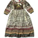 Anthropologie NWT  Bhanuni by Jyoti Avery Far Fields Beaded Midi Dress 0 $248 Photo 1