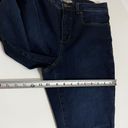 Duluth Trading  Co Jeans Womens 8 Dark Wash Tapered Fit Stretch Blue Denim 28x27 Photo 6