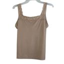 Vassarette  Beige Lace Camisole Size M Photo 1