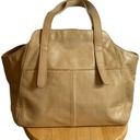 B Makowsky  Beige Leather Shoulder Bag Photo 1