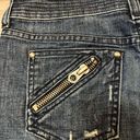 Juicy Couture  29 Denim Zipper Mini Skirt Photo 6